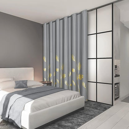 Sliding Glass Door Curtain 80W x 84L Inch Thermal Insulated Blackout Curtain 84 - Image 2