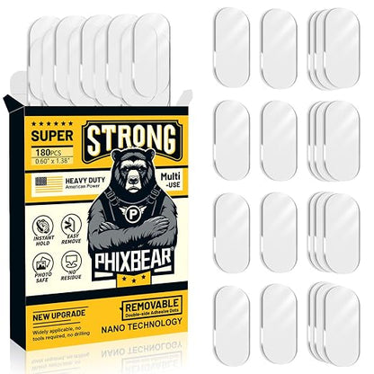 PHIXBEAR Extra Large Mounting Putty No Residue, Strong Double Sided Glue by PHIXBEAR