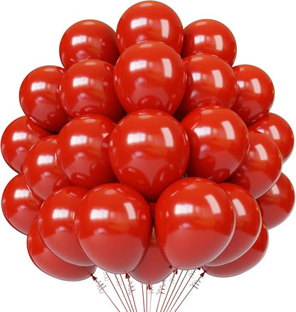 Red Latex Balloons, Graduation, Baby Shower, Valentines, Wedding Party by PATYDECRO