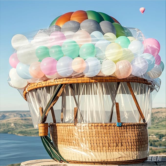 2 Pack Balloon Bags 64 x 49 Inch Big Plastic Balloon Storage Bag Large Balloon - Image 5