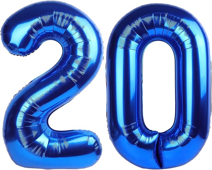 Navy Blue 20 Balloon by IWERP