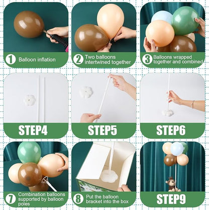 Lenwen 6 Sets Baby Letter Boxes Decorations Table Centerpieces - Image 3