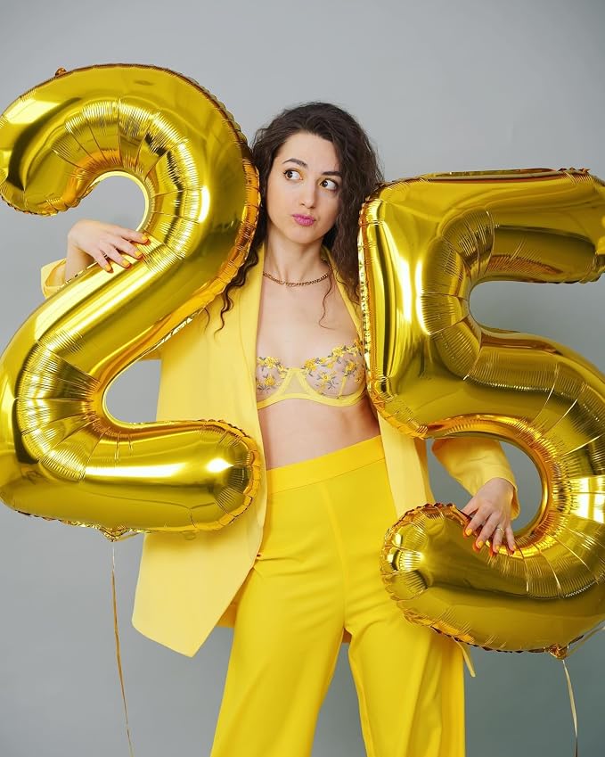 Gold 12 Balloon - Image 7