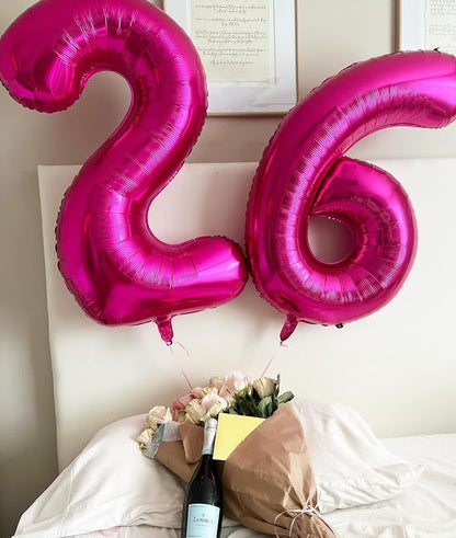Hot Pink 2 Balloon - Image 3