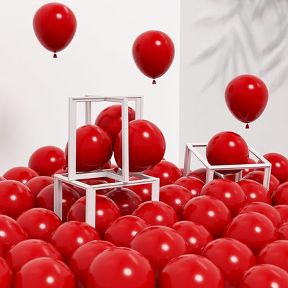 Awenztech 120pcs 5 inch Red Latex Balloons | Baby Shower, Birthday Party by Awenztech