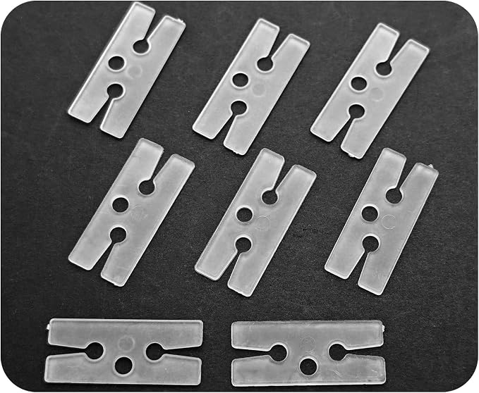 200PCS H-Shaped Transparent Plastic Balloon Clips - Image 3
