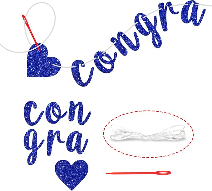 Congratulations Banner, Congrats Grad/You Did it Bunting Sign, 2025 - Image 7