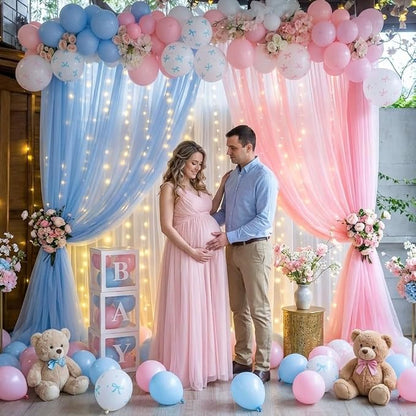 HILAVO Pink and Blue Balloons - Image 3