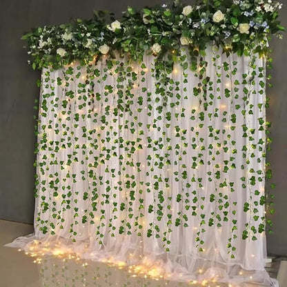 RECUTMS Fake Wall Curtain Ivy Vines - Image 6