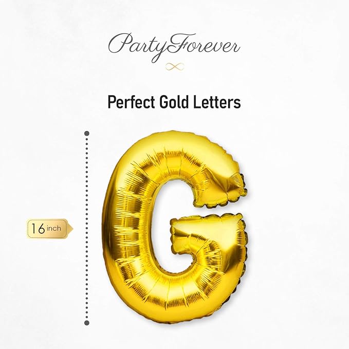Big CONGRATS Balloon Gold 16" Letters Banner Gold Graduation Party Decorations - Image 3