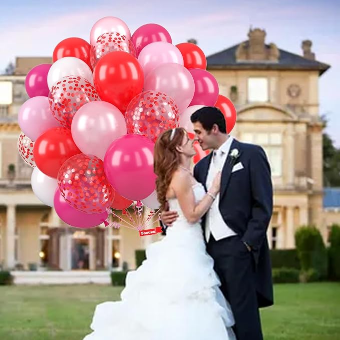 Valentine's Balloons, 12 Inch Latex Balloons - Image 5