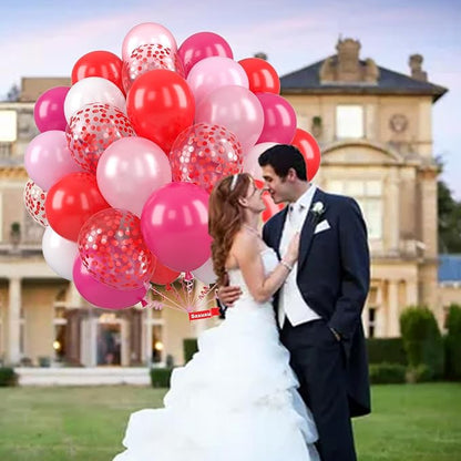 Valentine's Balloons, 12 Inch Latex Balloons - Image 5
