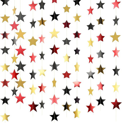 Patelai 130 ft Star Garland Banner Decor by Patelai