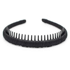 Fashion Hair Bands for Women - Short Hair Headbands, Non-Slip, Resin Hair Accessories (4 Colors)