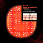 Laser Cap (FDA Cleared), Professional Medical Grade Laser Hair Growth Treatment Product for Men & Women, Red Light Therapy for Hair Growth, Treat Alopecia