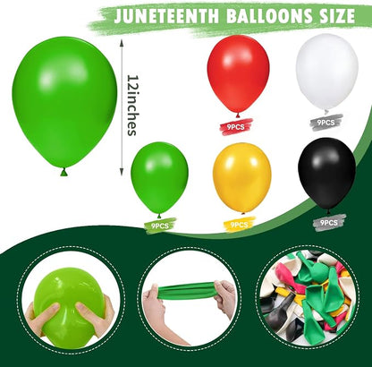 Juneteenth Day Latex Balloons - Image 2