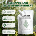 2PCS Rosemary Amino Acid Hair Growth Shampoo for Women and Men, Thinning Hair Loss Natural, Gently Cleanse, Repair & Protect Strands