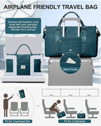 Gym Bag Womens,Travel Duffel Carry on Bag Sport Tote Bag Weekend Overnight Bag