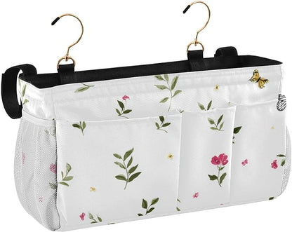 Bedside Caddy Metal Frame Hanging Organizer Bunk Bed Dorm Accessories Hook And - Image 2
