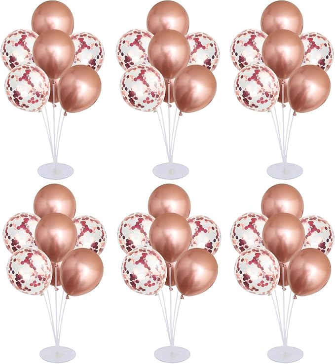 6 Set Balloon Stand Kit for Table Centerpieces by Unknown