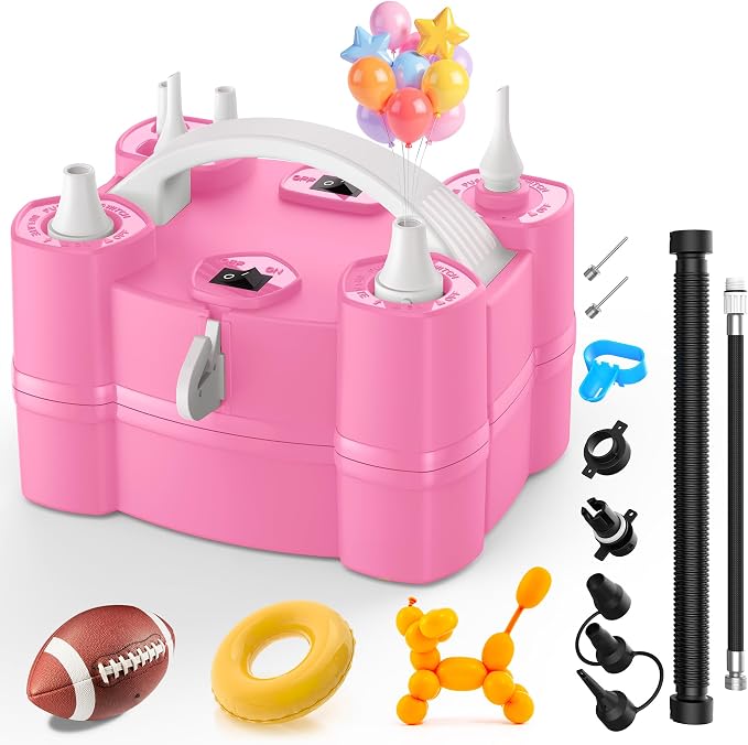 LooLaa Balloon Pump 4-in-1 Electric Balloon Inflator by LooLaa