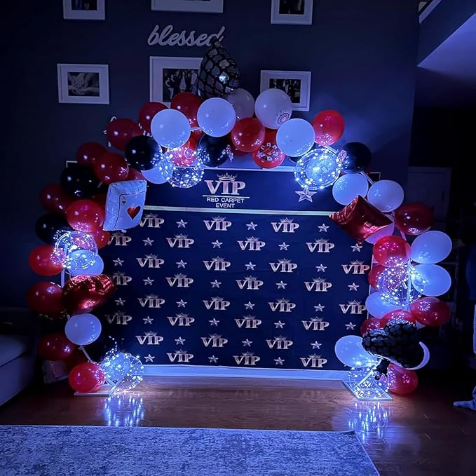 12PCS LED Balloons, christmas decorations clear transparent - Image 4