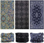 Headband Neck Gaiter Head Wrap Headwear Face Mask Magic Scarf Bandana for Men and Women