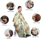 Men Women Adults Watermelon Orange Sloth Hair Cutting Cape, Lightweight Haircut Apron for Styling Hair Cut Hairdresser, Haircut Tools