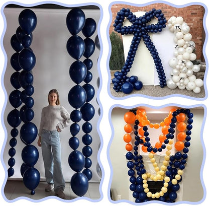 Navy Blue Link Balloons - Image 5