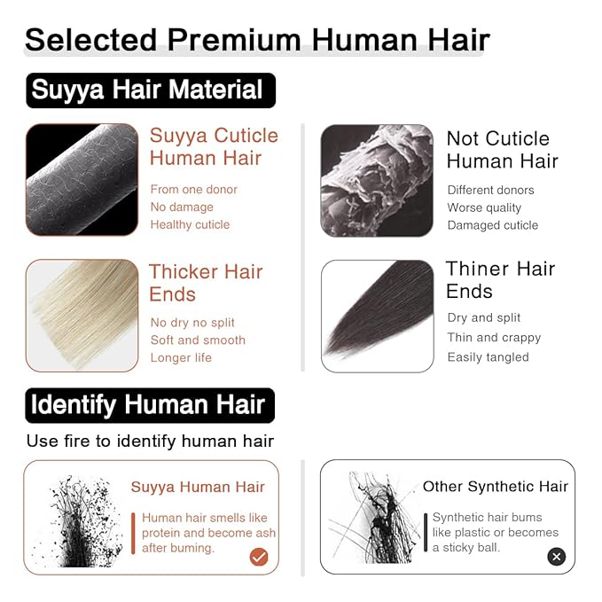SUYYA Tape in Hair Extensions Human Hair Ash Blonde Highlighted Bleach Blonde 14 Inch 40g/pack 20pcs Straight Seamless Skin Weft Tape in Real Human Hair Extensions(14inch #P18/613)