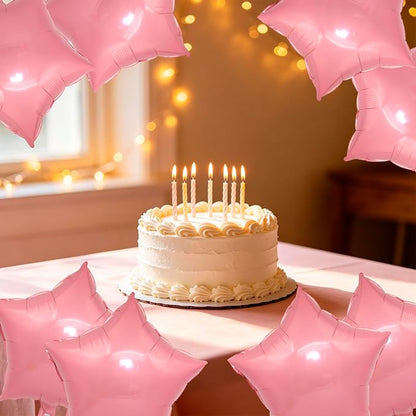 MEETINGU 10PCS 18" Star Balloons Foil Balloons Foil Membrane Balloons Party & - Image 5