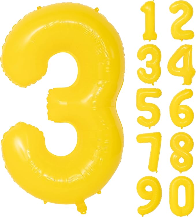 40 In yellow graffiti Number Balloons Helium Foil Mylar Balloon Digital 3 | by Exquisitehighqualitypartydecorationstomeetyoureveryneed%EF%BC%81