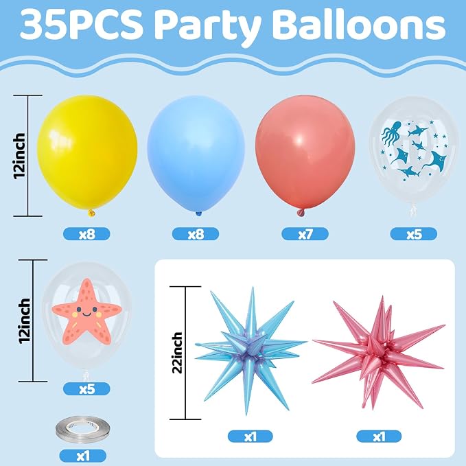 Colorful Cartoon Balloons - Image 2