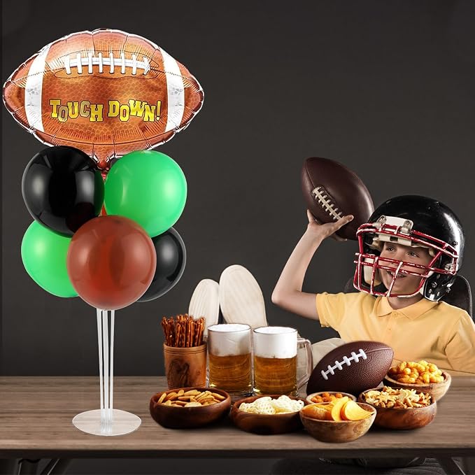 4 Sets Football Party Balloons Stand Kit - Image 6