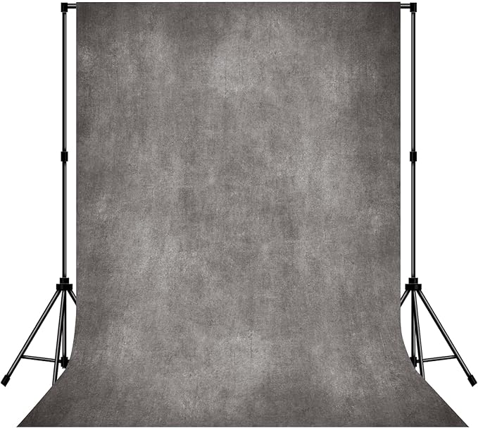 Gray Photo Backdrop Studio Abstract Texture Photography Background 6x9ft | by MIZSYE