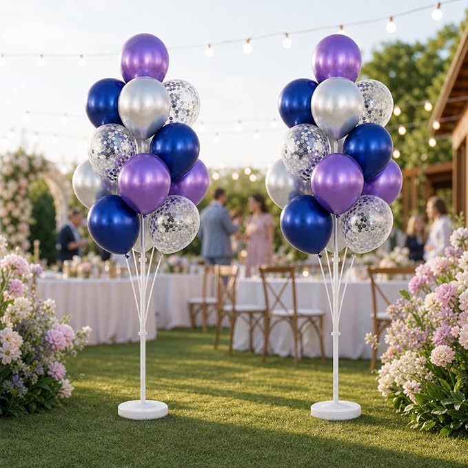 Balloon Column Stand Kit with Balloons, Base and Pole, Balloon Column Kit - Image 8