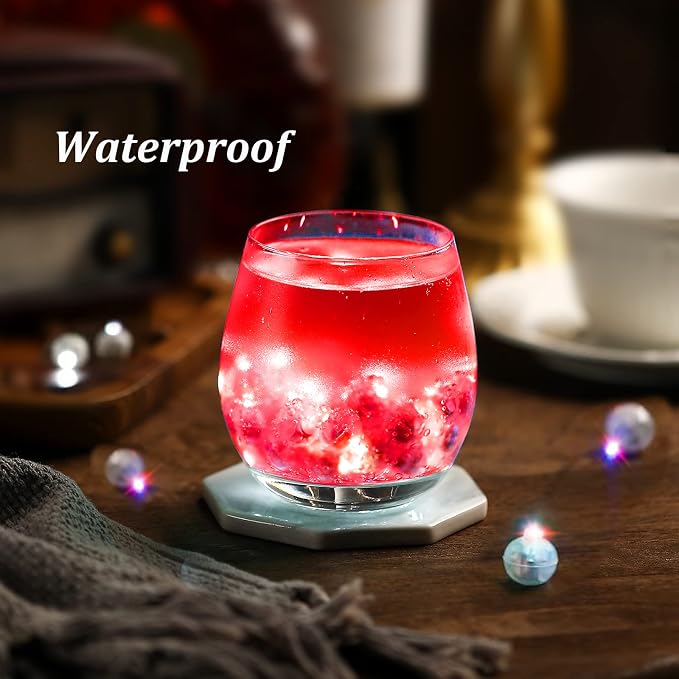 ZGWJ 50PCs Red Balloon Lights Mini, Battery Powered, Long Standby Time - Image 4