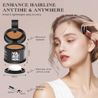 Hairline Shadow Powder, Light Brown, Root Touch Up Powder for Instantly Gray Hair Cover Up, Women Color Root Coverage for Thinning Grey, Mens Roots Concealer for Hair Loss Beard Line, #1