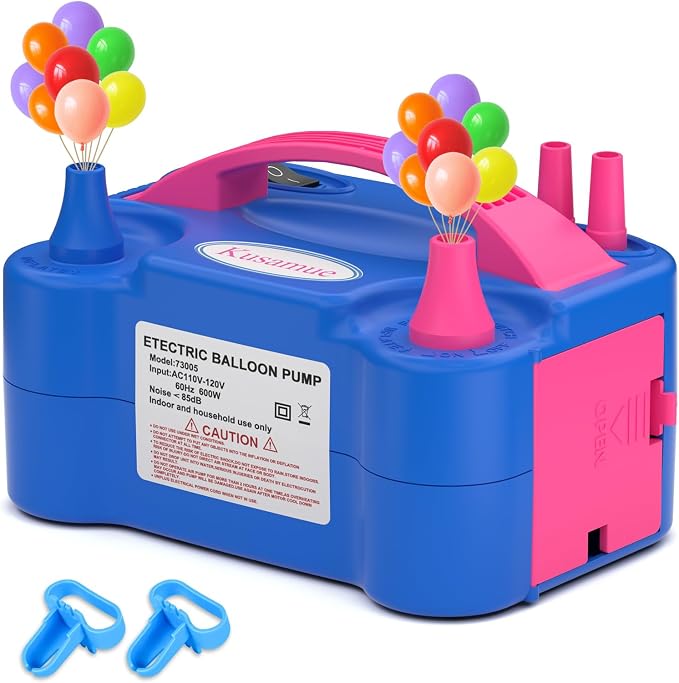 Electric Balloon Pump, Balloon Inflator Machine by Kusamue