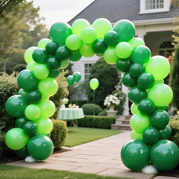 Lime Green Latex Party Balloons, 110 Pack 12 inch Light Green Balloons Round - Image 7