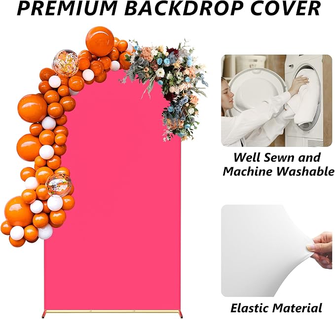 Neatsure Arch Backdrop Stand and Cover Set, 7.2FT Metal Photo Balloon Arch - Image 6