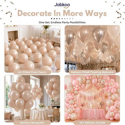 Jobkoo Pearl Nude Balloons 12 Inch - Image 4