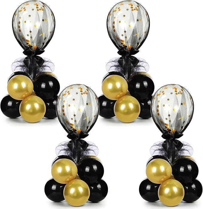 BBTO 4 Set Table Centerpieces Balloons Stand Kit Table Stand Holder by BBTO