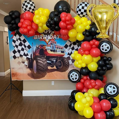 Race Car Balloon Arch Garland Kit - Image 4