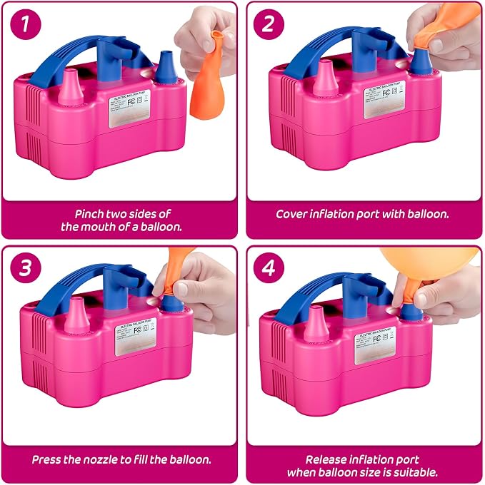 SINBEE Balloon Pump Electric Party Decorations - Image 4