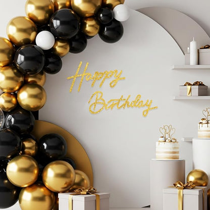 TONIFUL Happy Birthday Sign for Backdrop - Image 4