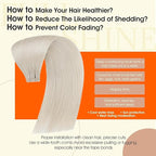 Full Shine Hair Extensions Real Human Hair Tape in Color 1000 Tape in Extensions Human Hair Injection Seamless Skin Weft Soft Straight Extension No Damage 50G 20Pcs Daily Office Look 20Inch