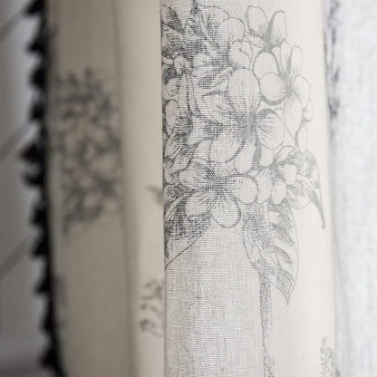 Boho Curtains 84 Inch Length 2 Panels Farmhouse Living Room Semi Sheer Drapes - Image 7