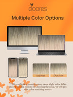 DOORES Tape in Balayage Light Ash Brown to Ash Blonde 20 Inch 40pcs 100g Human Hair Extensions Real Human Hair Straight Skin Weft