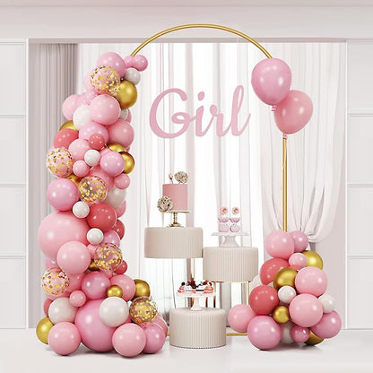 7.2FT Metal Arch Backdrop Stand Gold Wedding Balloon Frame Pergola Arbor | - Image 6